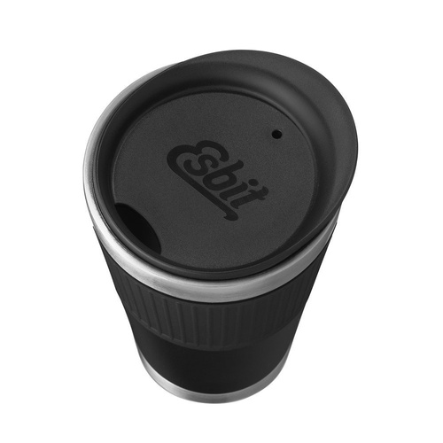 Esbit - Kubek termiczny Sculptor Tumbler Thermo Mug - 550ml - Stal nierdzewna - Czarny - TBL550SC-SL-BK