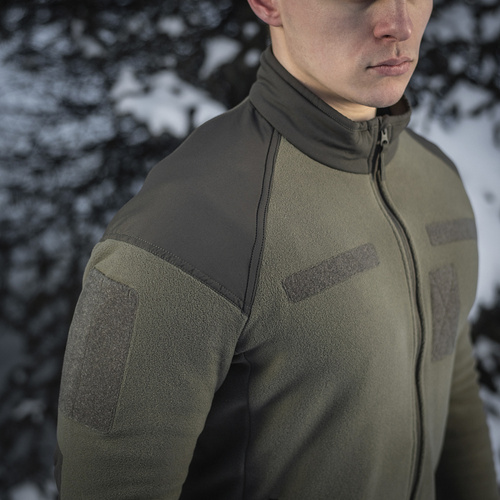 M-Tac - Kurtka polarowa Combat Fleece Jacket - Dark Olive - 20481048