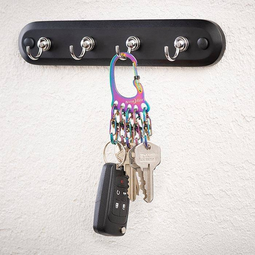 Nite Ize - Karabinek na klucze BigFoot KeyRack Locker - Stalowy - KLKBF-11-R6
