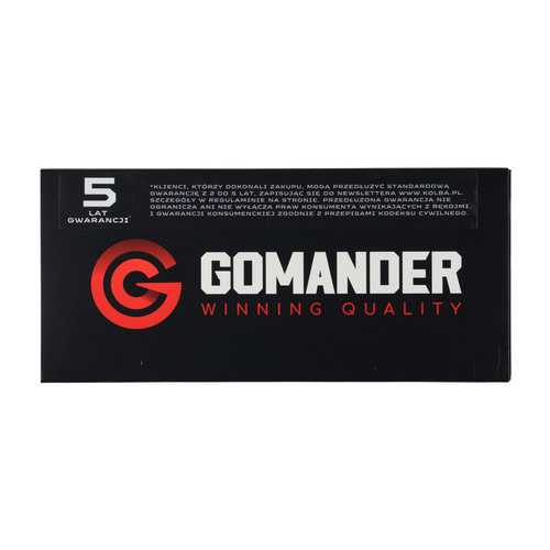 Gomander - Kompensator płomienia Quadron Evo - 5,56mm - Gwint M14x1 - Czarny - TB0.9616_3-M14X1-5.5