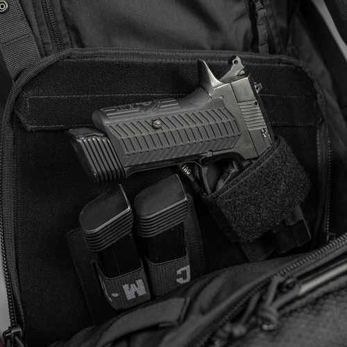 M-Tac - Torba kieszeń pionowa Laser Cut Hex - Czarna - 10241002