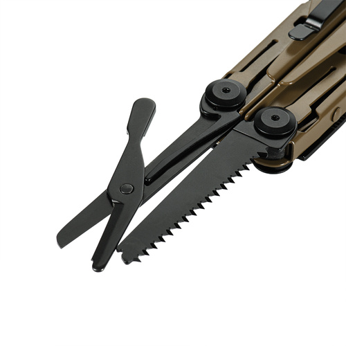 M-Tac - Multitool Type 9 - 18 funkcji - Czarny/Brązowy - 60023505
