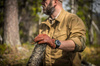 Helikon - Koszula bushcraftowa Woodsman - DuraCanvas - Czarny/Taiga Green - KO-WDN-DC-1109A