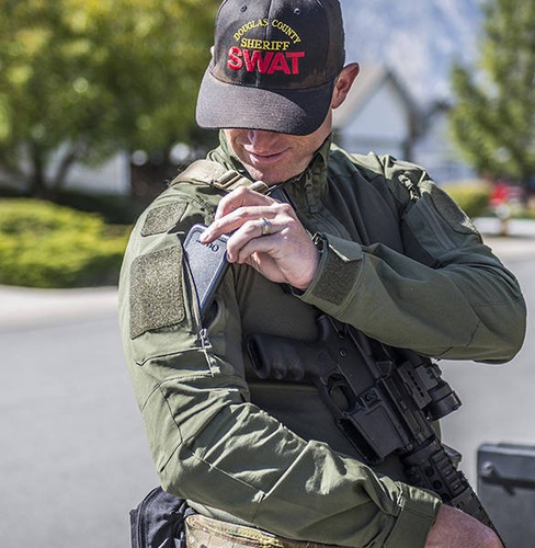 Helikon - Bluza MCDU Combat Shirt® - NyCo Ripstop - PenCott® WildWood™ - BL-MCD-NR-4502A