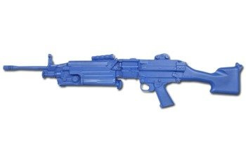BLUEGUNS - Treningowa Atrapa Karabinu Maszynowego - FN M249 - FSM249B - Law Enforcement Blue - FSM249B