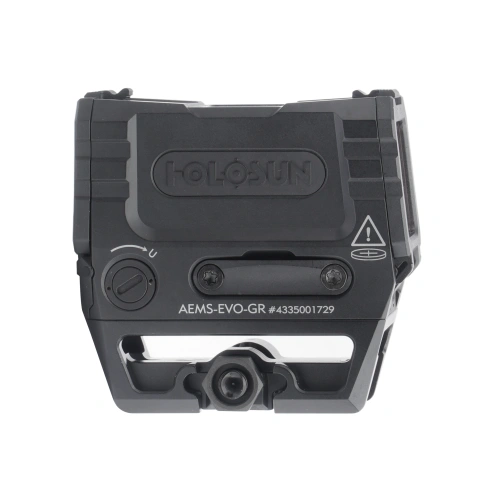 Holosun - Kolimator zamknięty AEMS EVO - Red Dot - Picatinny - Czarny - AEMS-EVO-RD