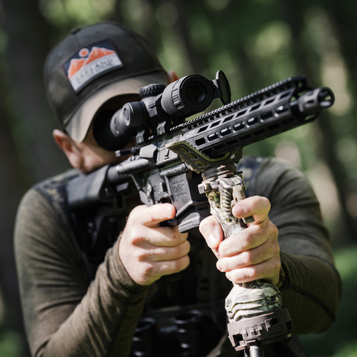 HIKVISION - Celownik noktowizyjny HIKMICRO Alpex 4K Lite z uchwytem pod IR - Czarny - 308101407/A40E