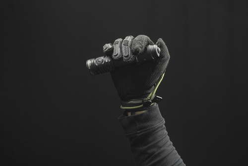 Armytek - Latarka taktyczna Dobermann Pro Max - Strobe - 3000 lm - Czarna - F08401PC