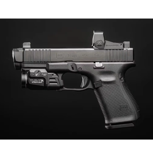 Swampfox Optics - Otwarty kolimator pistoletowy Liberty II 1x24 3R - Czerwona kropka 3 MOA - FMC - LBT2124-3R