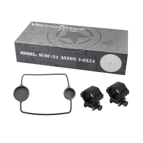Vector Optics - Luneta biegowa Aston 1-6x24 - 30 mm - Second Focal Plane - SCOC-24