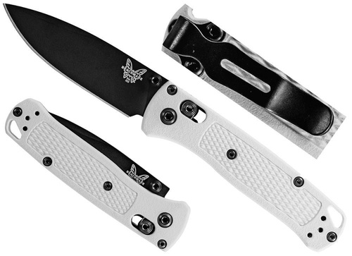 Benchmade - Nóż składany Mini Bugout - AXIS® Lock - S30V - Biały - 533BK-1