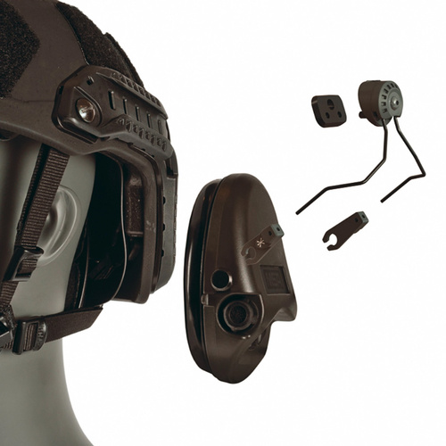 Unity Tactical - Adapter SARA do słuchawek Sordin na szynę ARC - ESS Studs - FDE - HLM-SABF