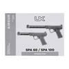 Umarex - Pistolet wiatrówka SPA 60 - 4,5 mm - Szary - 2.4390