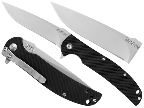 Kershaw - Nóż taktyczny Chill 3410 - 8Cr13MoV - Czarny - 3410