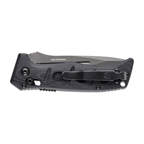 Benchmade - Nóż taktyczny 2730GY-1 Mini Auto Adamas - CPM MagnaCut - Czarny - 2730GY-1