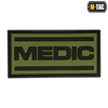 M-Tac - Naszywka 3D PVC Medic - Czarny / Oliwkowy - 51125102
