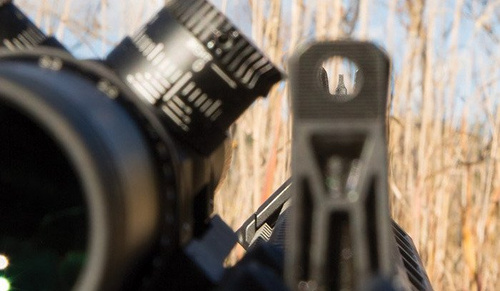 Magpul - Celownik przeziernikowy składany MBUS® Pro Offset Sight Rear - MAG526