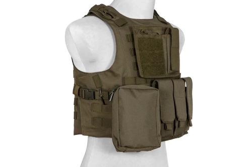 GFC Tactical - Kamizelka taktyczna typu FSBE - Oliwkowa - GFT-18-001010