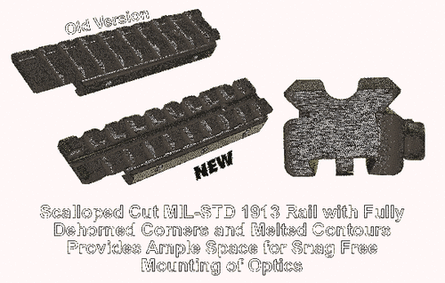 Leapers - Szyna montażowa adapter 11 mm Dovetail / 22 mm Picatinny - MNT-PMTOWL-A