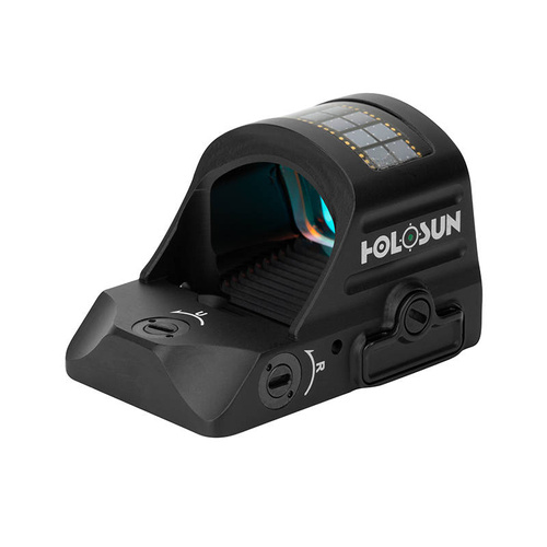 Holosun - Kolimator otwarty HE407C X2 - Zielony znak celowniczy - 2 MOA - Panel słoneczny - HE407C-X2-GR