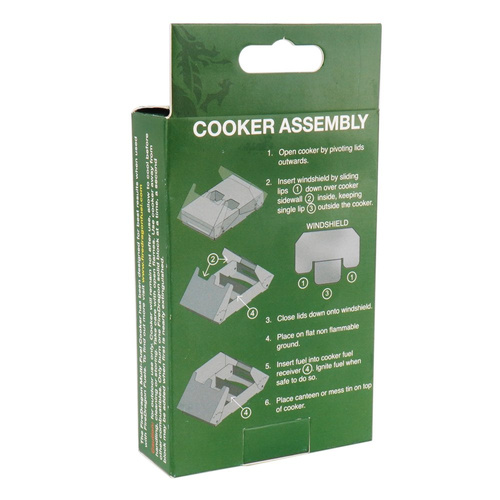 BCB - Uniwersalna kuchenka turystyczna FireDragon Folding Cooker - CN337