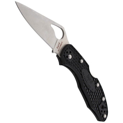 Spyderco - Nóż składany Byrd Meadowlark™ 2 FRN Black - BY04PBK2