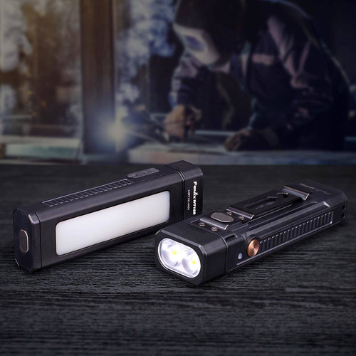 Fenix - Latarka LED akumulatorowa / warsztatowa WT16R - 300 lumenów - Czarna - 039-479