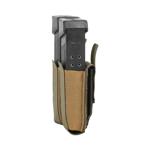 Direct Action - Niskoprofilowa Ładownica na dwa magazynki Low Profile Pistol Magazine Pouch - 9mm/.40/.4 - Adaptive Green - PO-PTLP-CD5-AGR