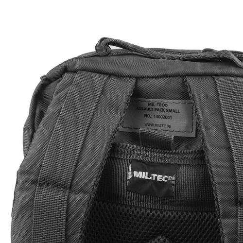 Mil-Tec - Plecak Small Assault Pack - Czarny - 14002002