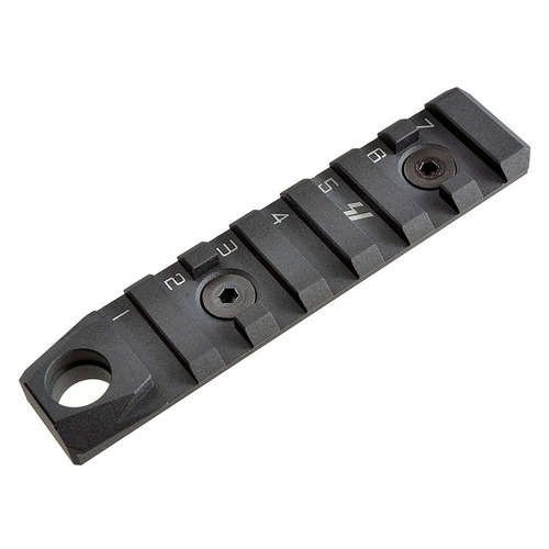 Strike Industries - Szyna LINK KeyMod / M-LOK - 7 Slots + QD - Czarny - LINK-RS-7-QD