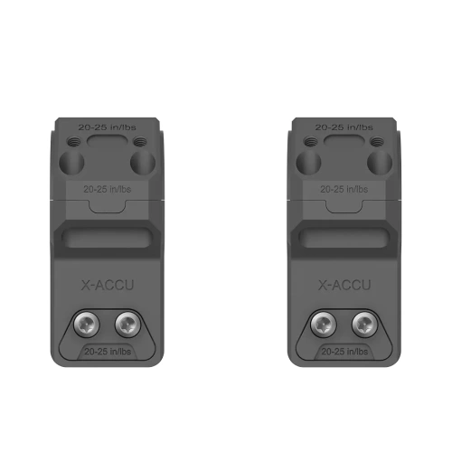 Vector Optics - Montaż dwuczęściowy X-ACCU do lunety - Wysoki - 30 mm - Picatinny - XASR-3073