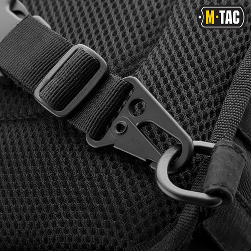 M-Tac - Torba Urban Line City Hunter Hexagon Bag - Poliester - Czarny - GB0306-BK