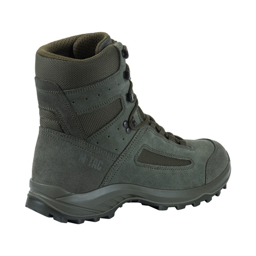 M-Tac - Buty taktyczne letnie - Antypoślizgowa podeszwa - Zamsz/Cordura - Ranger Green - 1JJ213/2LV