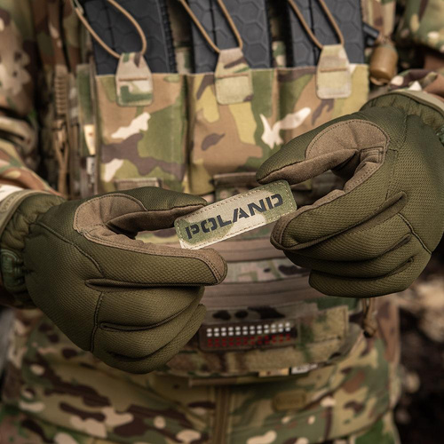 M-Tac - Naszywka Polska - Laser Cut - Multicam / Czarny - 51003108