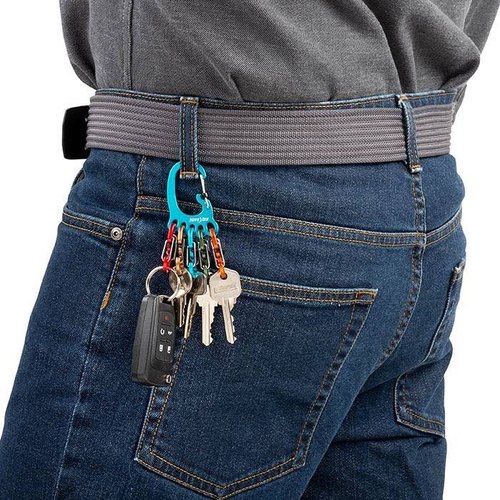 Nite Ize - Karabinek na klucze BigFoot Locker™ KeyRack™ - Aluminum - KLKBFA-03-R6