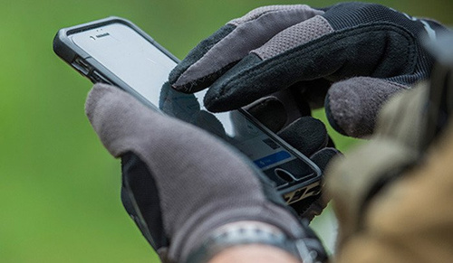 Helikon - Rękawice taktyczne All Round Tactical Gloves Light® - Czarny / Shadow Grey - RK-ATL-PO-0135A