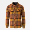 Helikon - Koszula z długim rękawem Defender Mk2 - Nylon Sorona Blend - Evening Pumpkin Plaid - KO-DF2-NS-2R