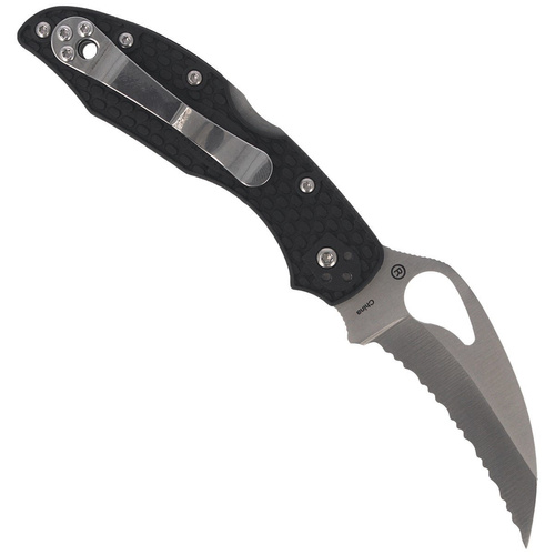 Spyderco - Nóż składany Byrd™ Hawkbill FRN Black SpyderEdge - BY22SBK