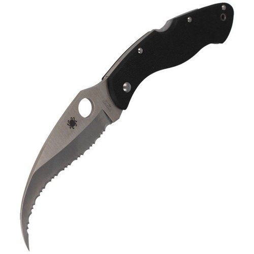 Spyderco - Nóż składany Civilian™ G-10 Black - C12GS