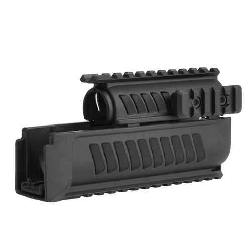 FAB Defense - Łoże do AK-47 Quad Rail Polymer Handguard - Czarne 