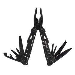 Narzędzie wielofunkcyjne multitool Mil-Tec Black - duże - z etui - 15406102