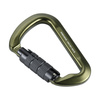 M-Tac - Karabińczyk 10cm z blokadą bagnetową Keylock - Zielony - 60094001