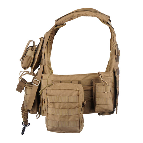 101 Inc. - Kamizelka taktyczna Plate Carrier Ranger - Zielona - LQ14122