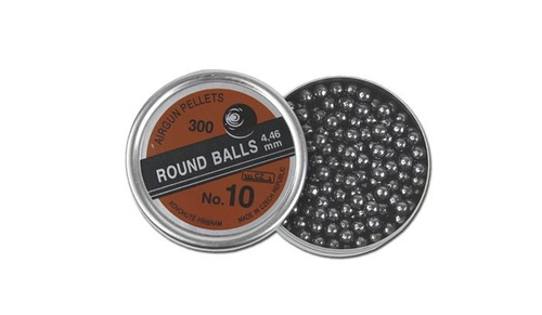 Kovohute Pribram - Śrut do wiatrówki okrągły BB - 300 szt. - 4,46 mm