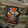 M-Tac - Naszywka Young Tiger - PVC - Pomarańczowa - 51506002