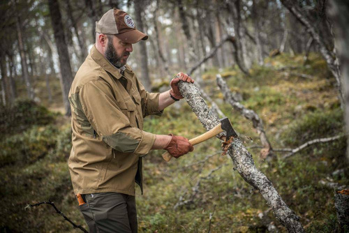 Helikon - Koszula bushcraftowa Woodsman - DuraCanvas - Czarny - KO-WDN-DC-01