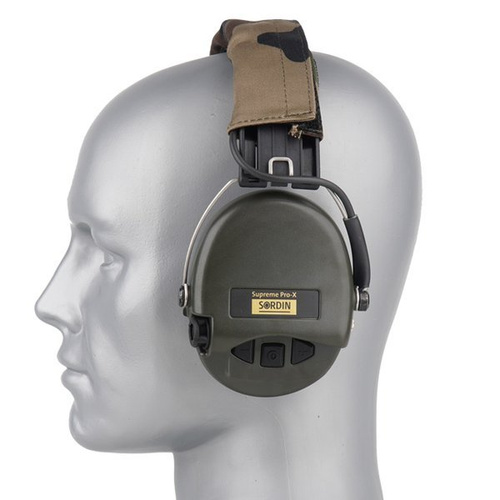 Sordin - Aktywne ochronniki słuchu Supreme Pro-X - Zielony - 75302-X-S