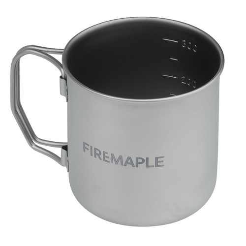 Fire Maple - Kubek turystyczny Alti - 300 ml - Tytanowy