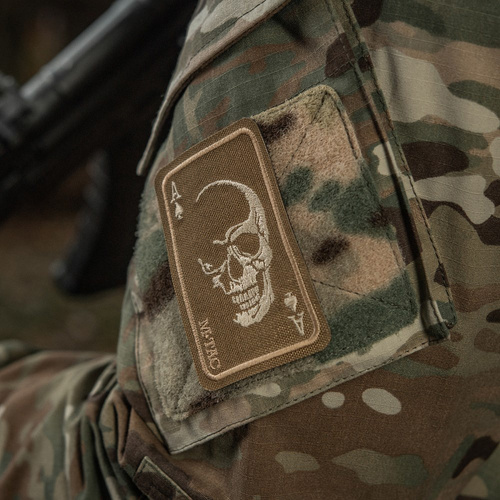 M-Tac - Naszywka morale patch Face of War - Cordura - Coyote - 51389005