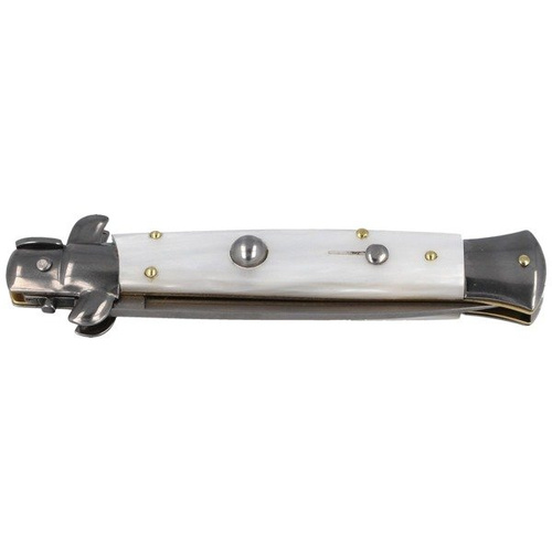 Frank Beltrame - Nóż sprężynowy Stiletto Pearl 23 cm - FB 23/36